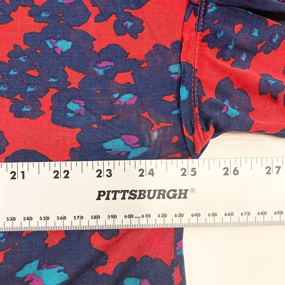 NWOT FREE PEOPLE Tunic Top M Merlot Combo Love Letter - Picture 13 of 15